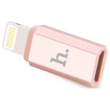 Переходник microUSB - Lightning, HOCO 6957531025740