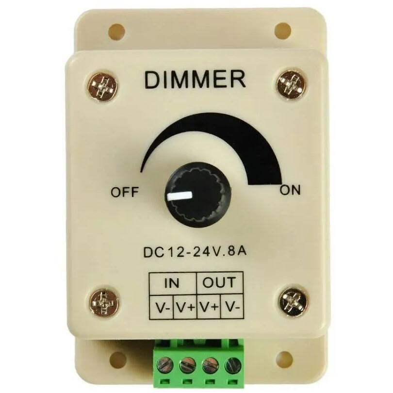 Диммер для светодиодной ленты ECOLA CDM08AESB