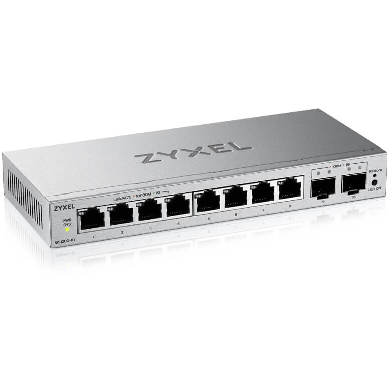 Коммутатор (свитч) Zyxel GS1200-10 V3 - GS1200-10V3