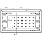 ЖК панель Hisense 55" 55VW25E