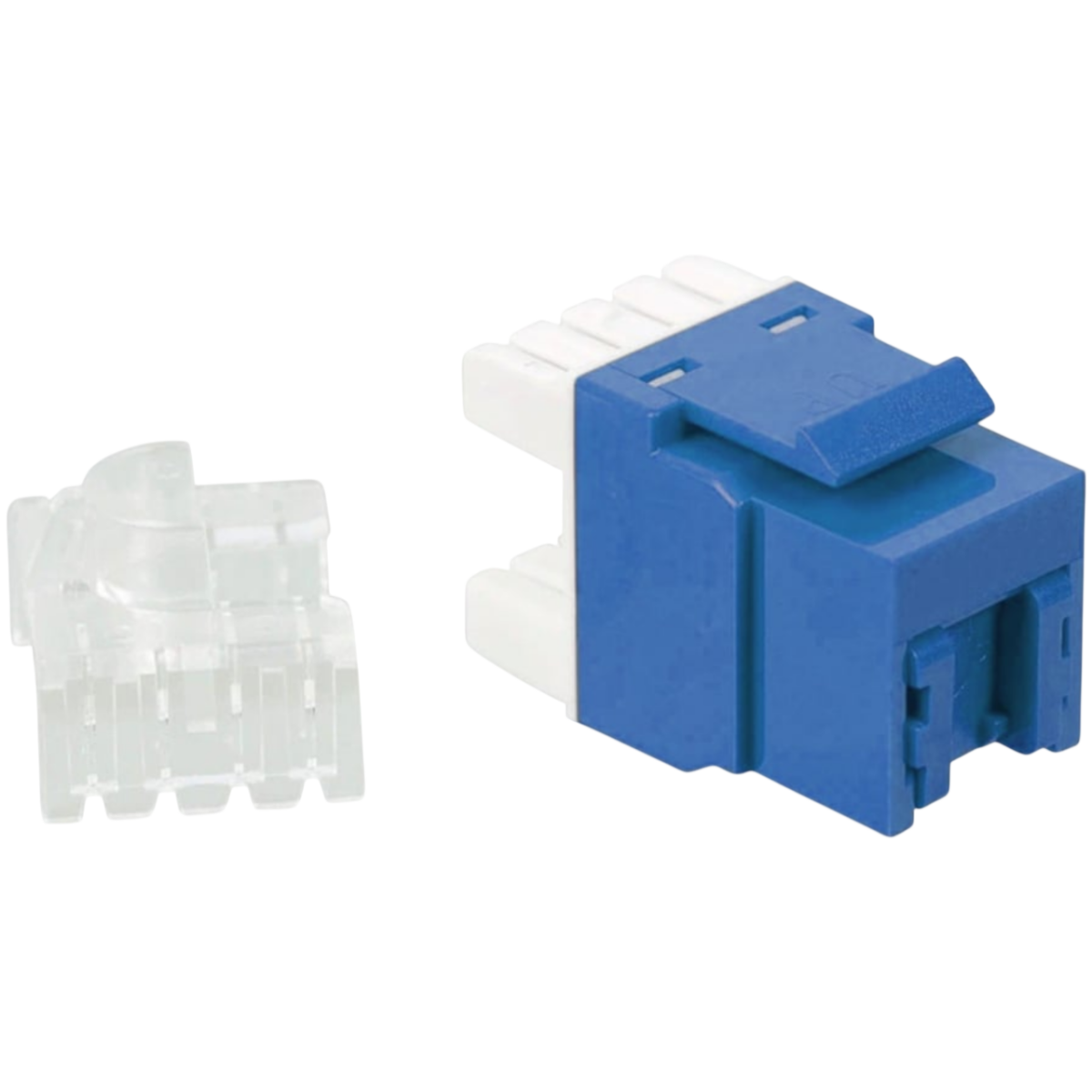 Вставка RJ-45 Lanmaster LAN-OK45U6/180N-BL