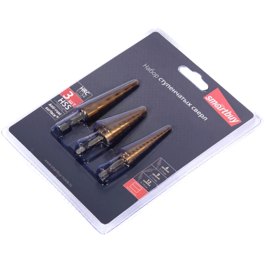 Набор свёрл SmartBuy SBT-STD-3P1 - фото 5
