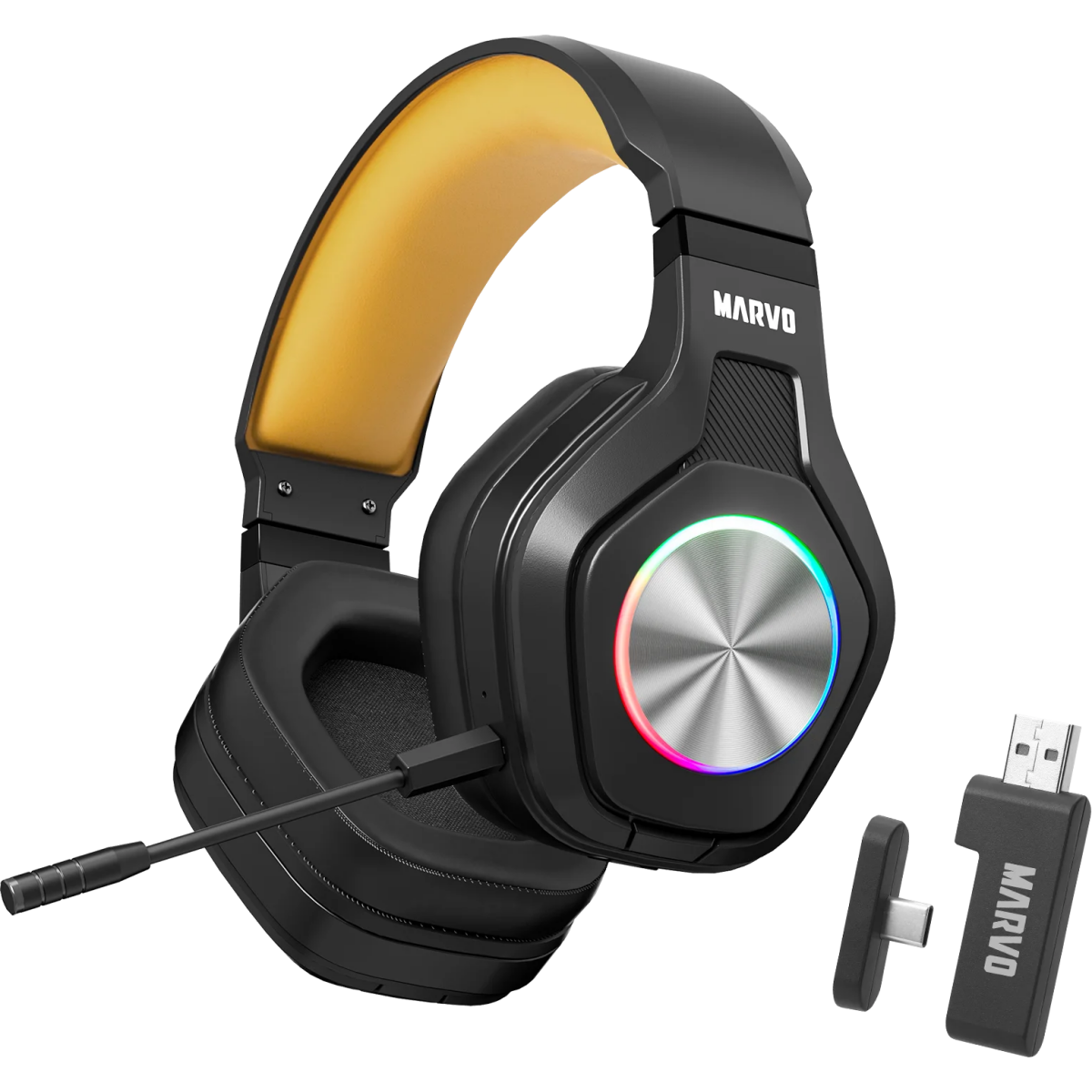 Гарнитура MARVO HG9084W Pulz 80W Black