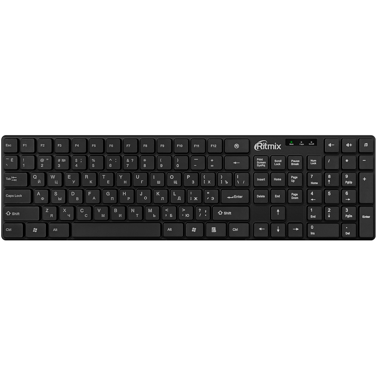 Клавиатура Ritmix RKB-109 Black