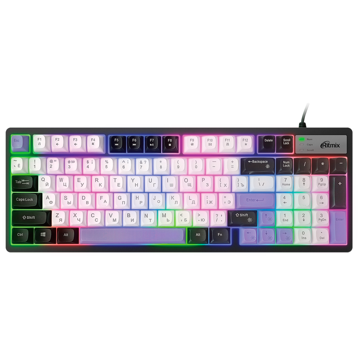 Клавиатура Ritmix RKB-401BL Black