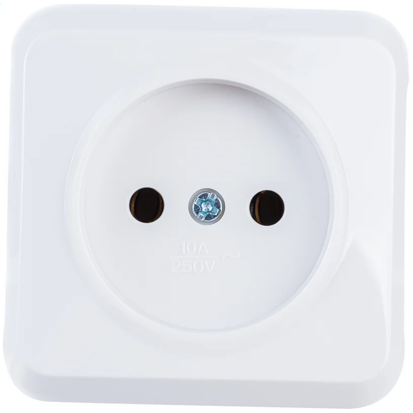 Электрическая розетка SmartBuy Юпитер SBE-03w-10-S1-N-c
