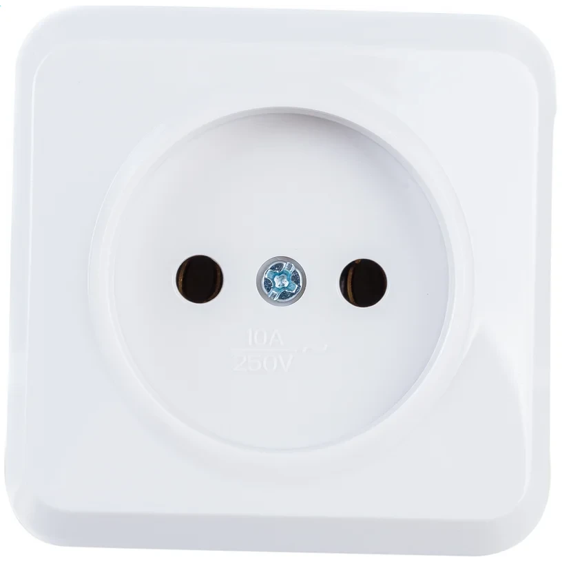 Электрическая розетка SmartBuy Юпитер SBE-03w-10-S1-N-c