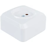 Электрическая розетка SmartBuy Юпитер SBE-03w-10-S1-N-c