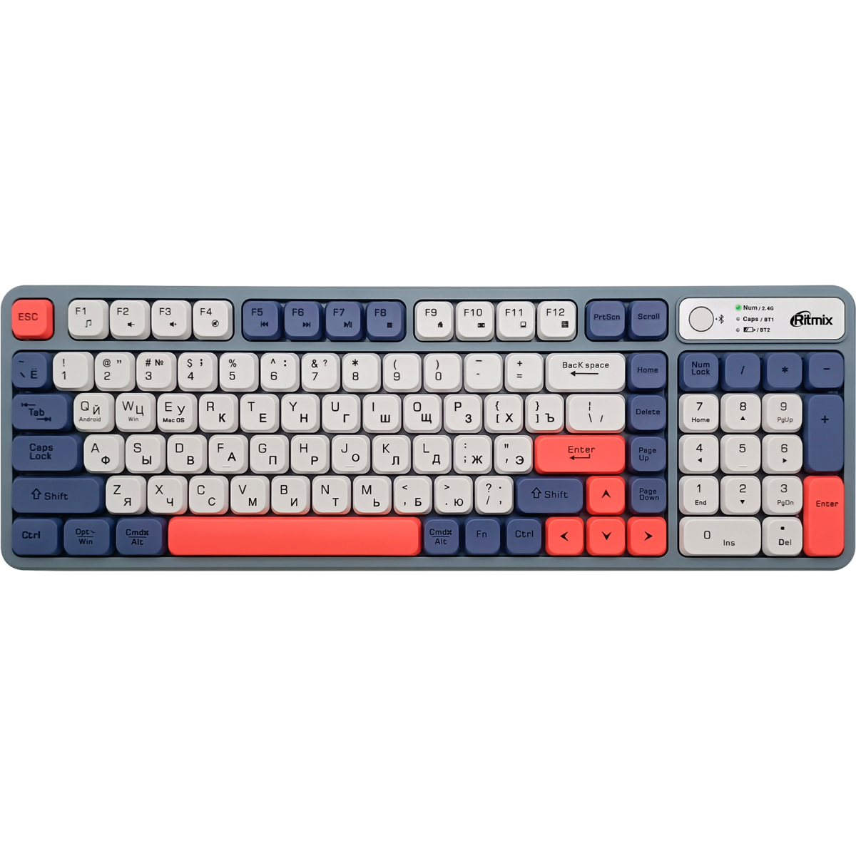 Клавиатура Ritmix RKB-504W