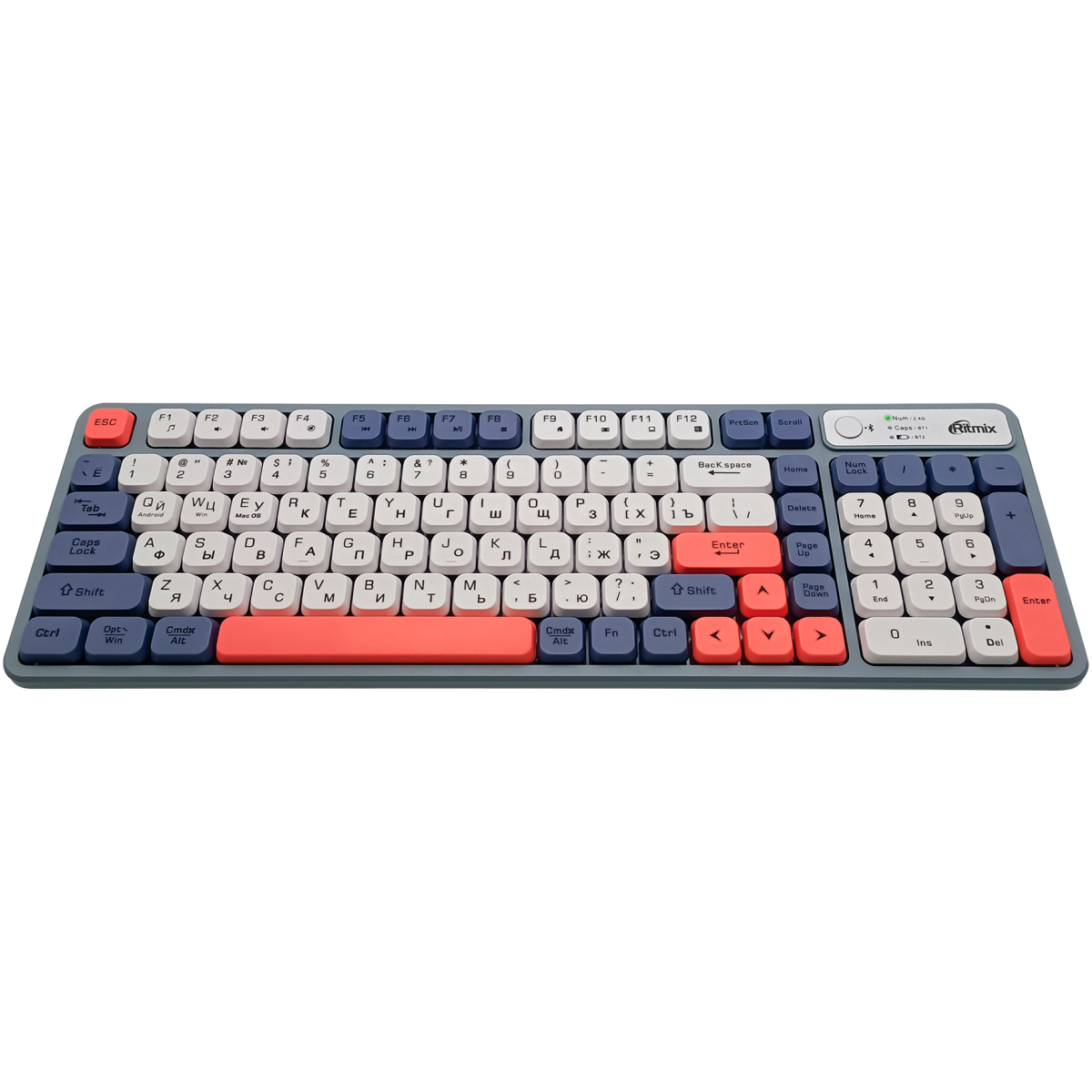 Клавиатура Ritmix RKB-504W - фото 2