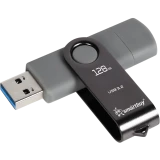 USB Flash накопитель 128Gb SmartBuy Twist Dual (SB128GB3DUOTWK)