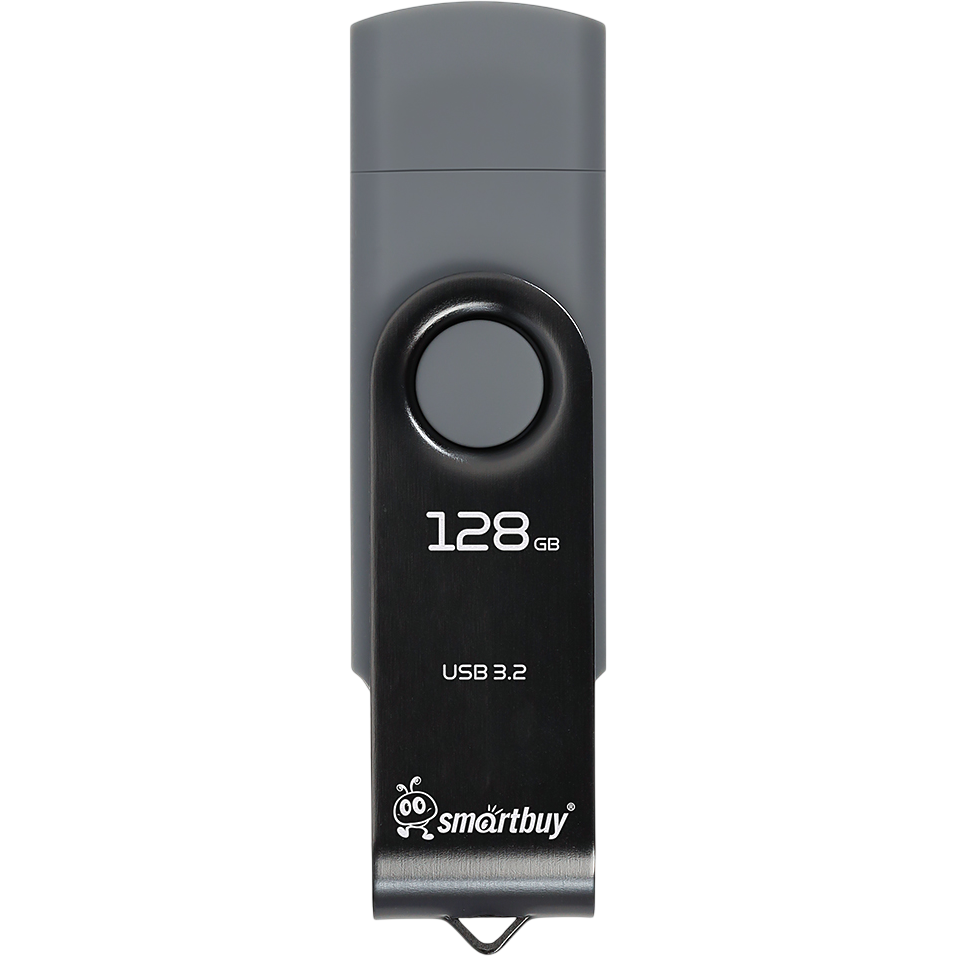 USB Flash накопитель 128GB SmartBuy Twist Dual (SB128GB3DUOTWK) - фото 5