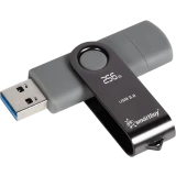 USB Flash накопитель 256Gb SmartBuy Twist Dual (SB256GB3DUOTWK)