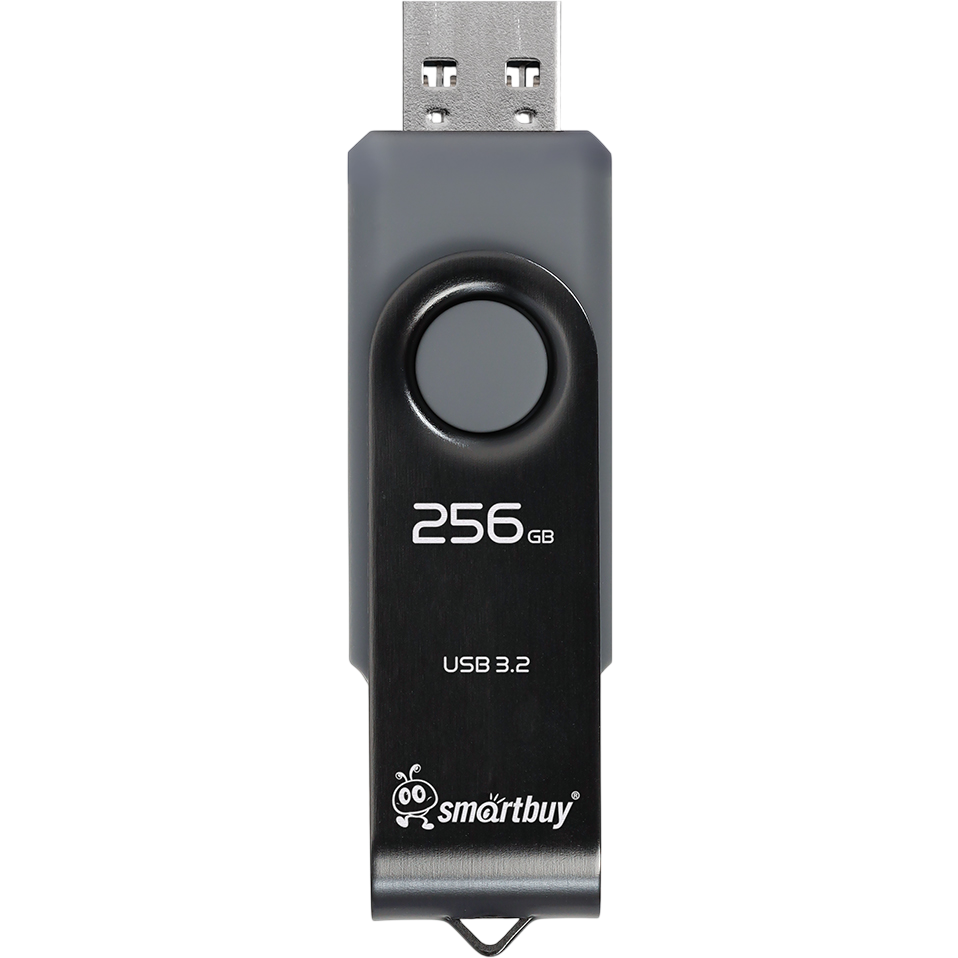 USB Flash накопитель 256GB SmartBuy Twist Dual (SB256GB3DUOTWK) - фото 4