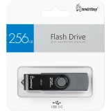 USB Flash накопитель 256Gb SmartBuy Twist Dual (SB256GB3DUOTWK)