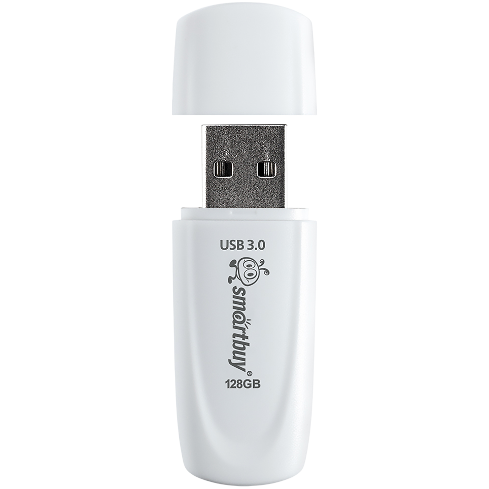 USB Flash накопитель 256GB SmartBuy Scout White (SB256GB3SCW) - фото 4