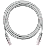 Патч-корд NETLAN EC-PC4SE55B-BC-PVC-003-GY-10, 0.3м (10 шт.)