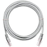 Патч-корд NETLAN EC-PC4SE55B-BC-PVC-030-GY-10, 3м (10 шт.)
