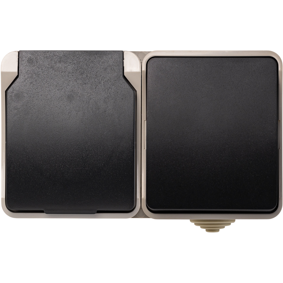 Розетка с выключателем SmartBuy Сатурн SBE-04w-16-SWS - фото 2