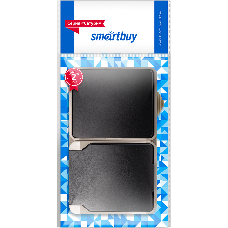 Розетка с выключателем SmartBuy Сатурн SBE-04w-16-SWS - фото 4