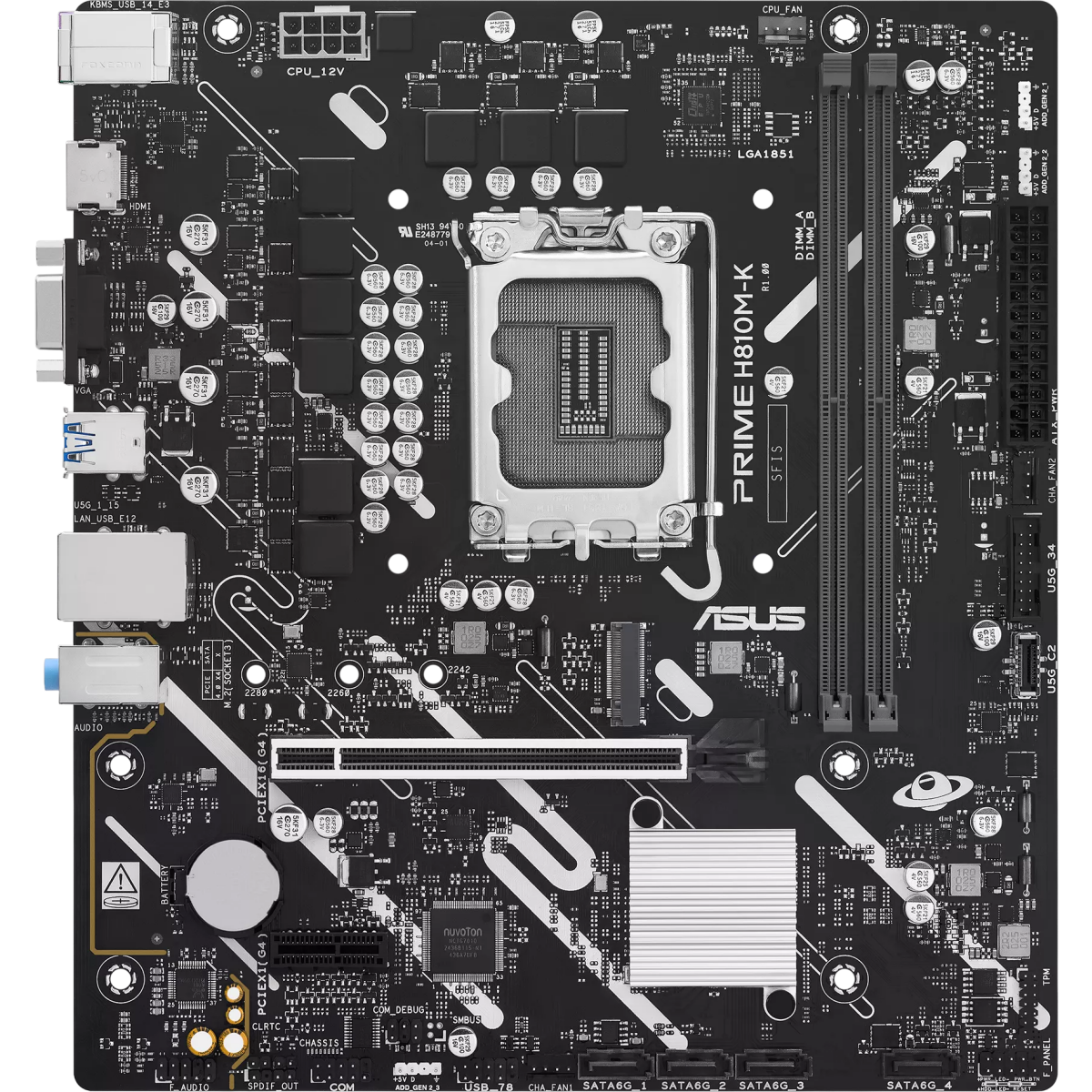 Материнская плата ASUS PRIME H810M-K