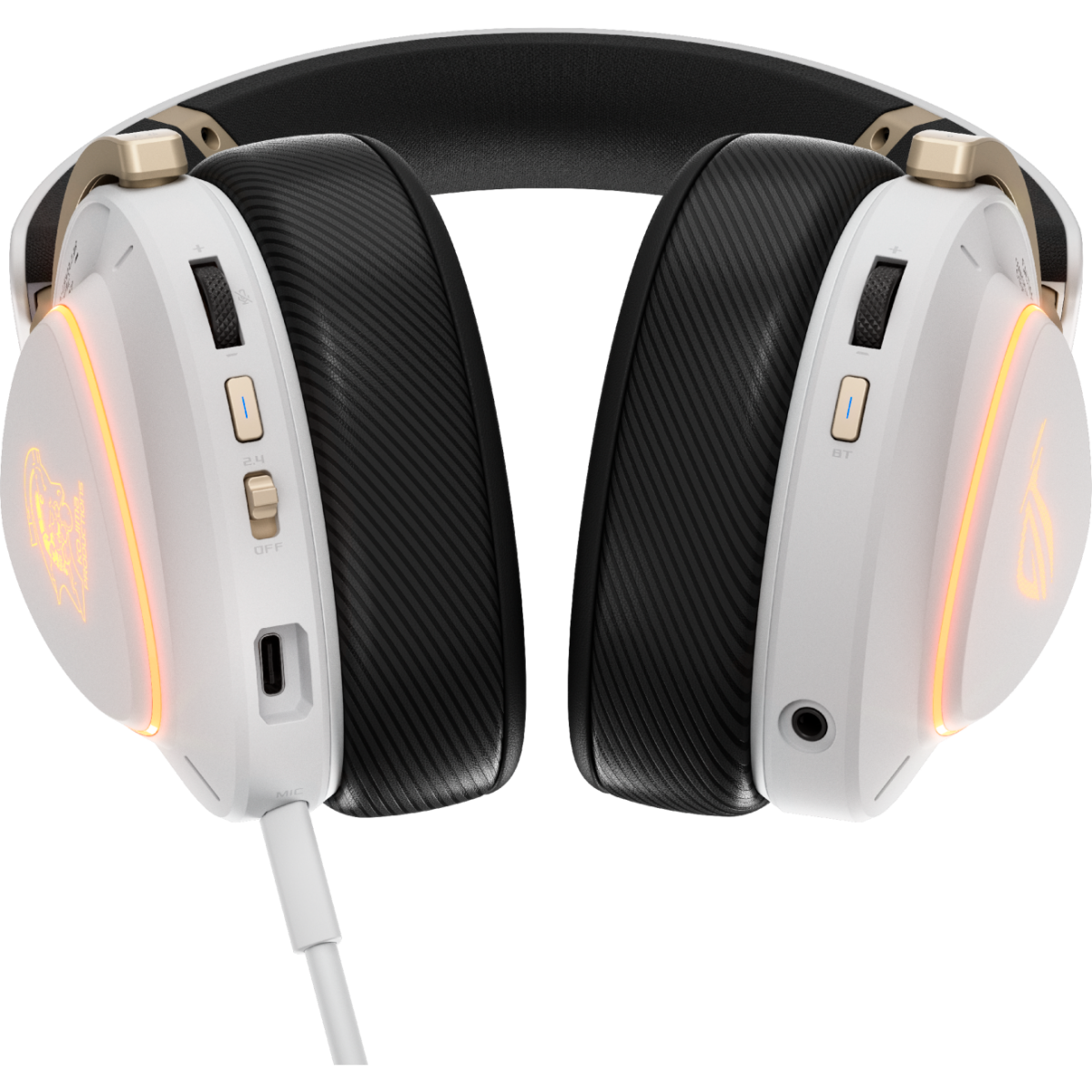 Гарнитура ASUS ROG Delta II-KJP White - 90YH04C0-BHUA10 - фото 5