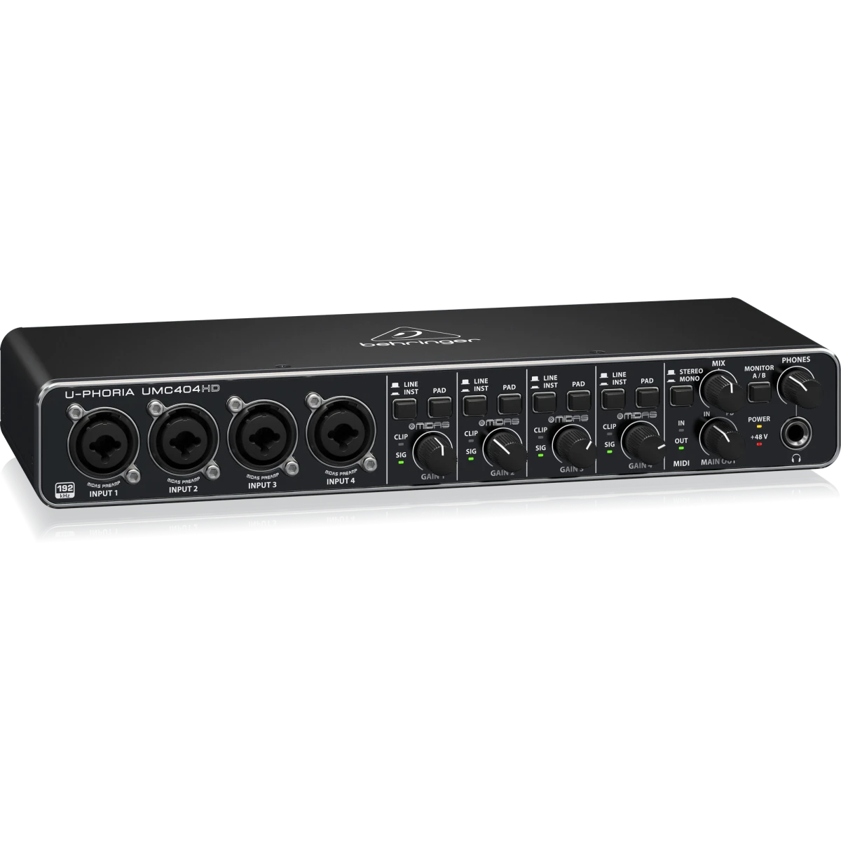 Звуковая карта Behringer UMC404HD - фото 2