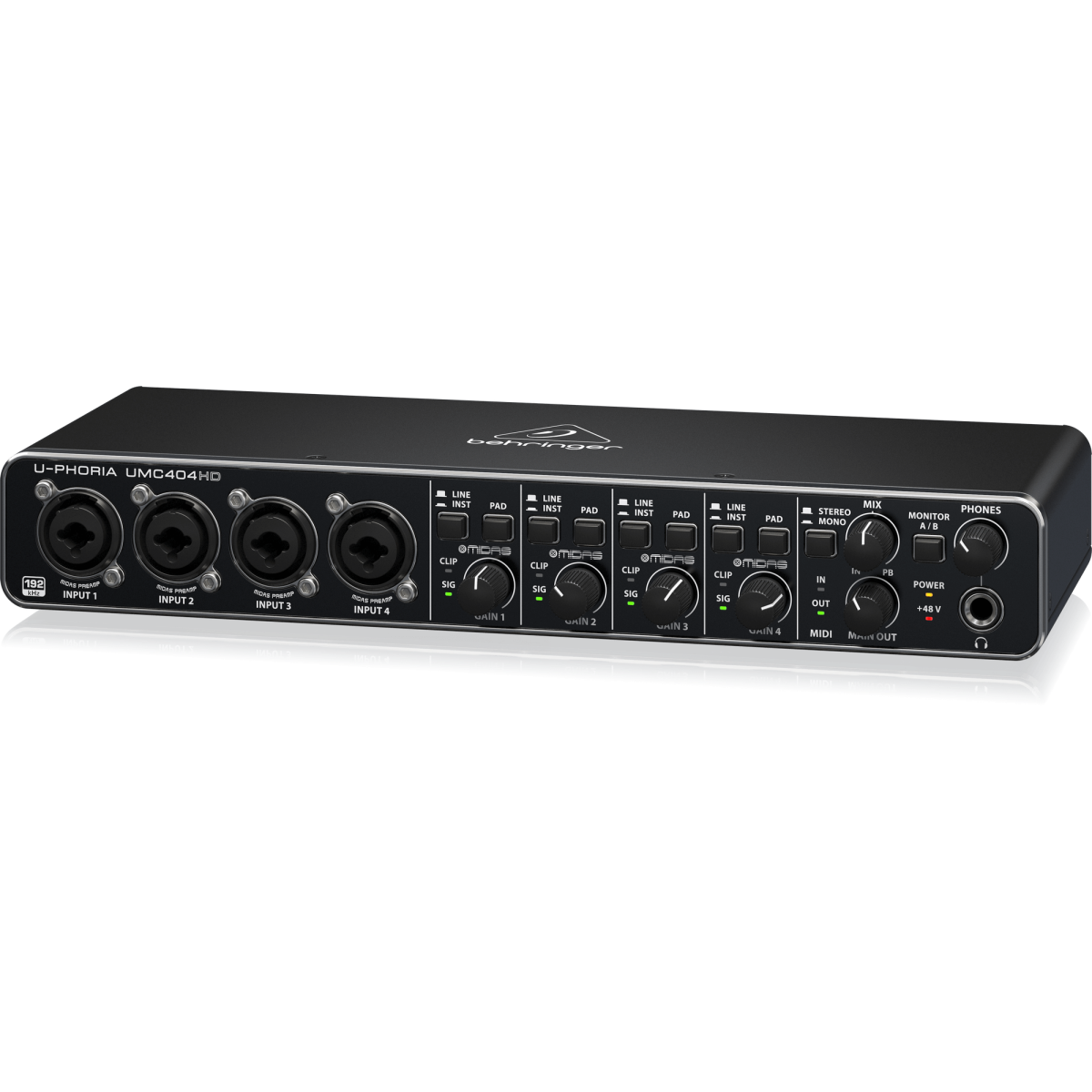 Звуковая карта Behringer UMC404HD - фото 3