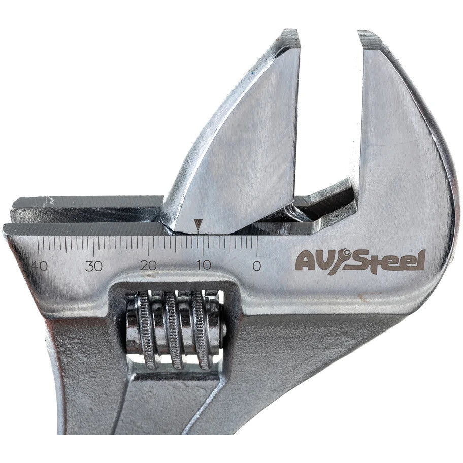 Ключ разводной AV Steel AV-321412 - фото 5