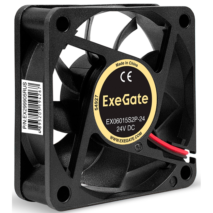 Вентилятор для корпуса ExeGate EX06015S2P-24 - EX299905RUS - фото 3