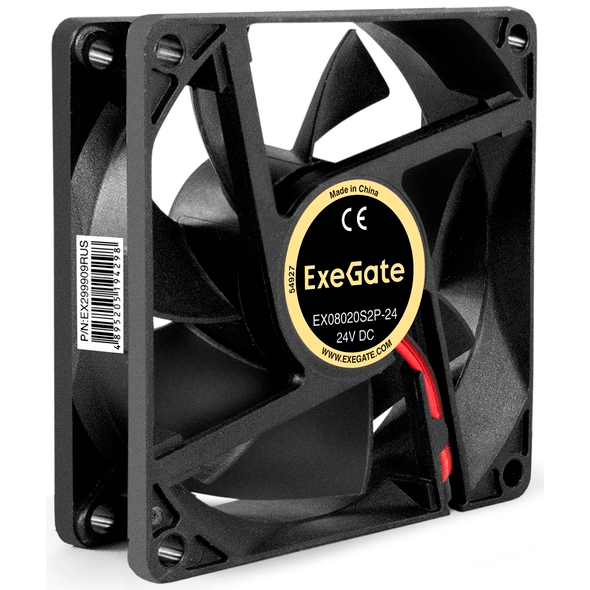 Вентилятор для корпуса ExeGate EX08020S2P-24 - EX299909RUS - фото 3