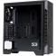 ..... Корпус Zalman S3 TG Black (0577) Б/У без стекла - фото 4