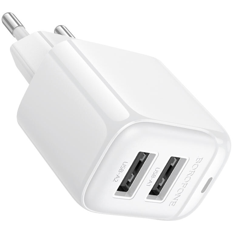 Сетевое зарядное устройство Borofone BAS41A Potential White - 6941991113741 - фото 5