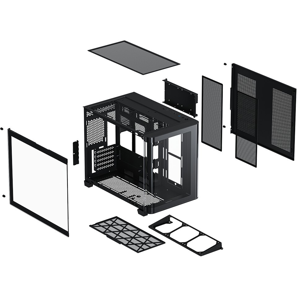 Корпус XASTRA QR500 7ARGB-FC-C6-UC Black - QR500-2FA36A-1FC12A-C6-UC - фото 11
