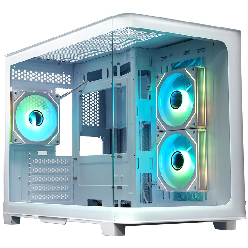 Корпус XASTRA QR500M 3ARGB-C10-UC White - QR500M-3FM12A-C10-UC-WH - фото 2