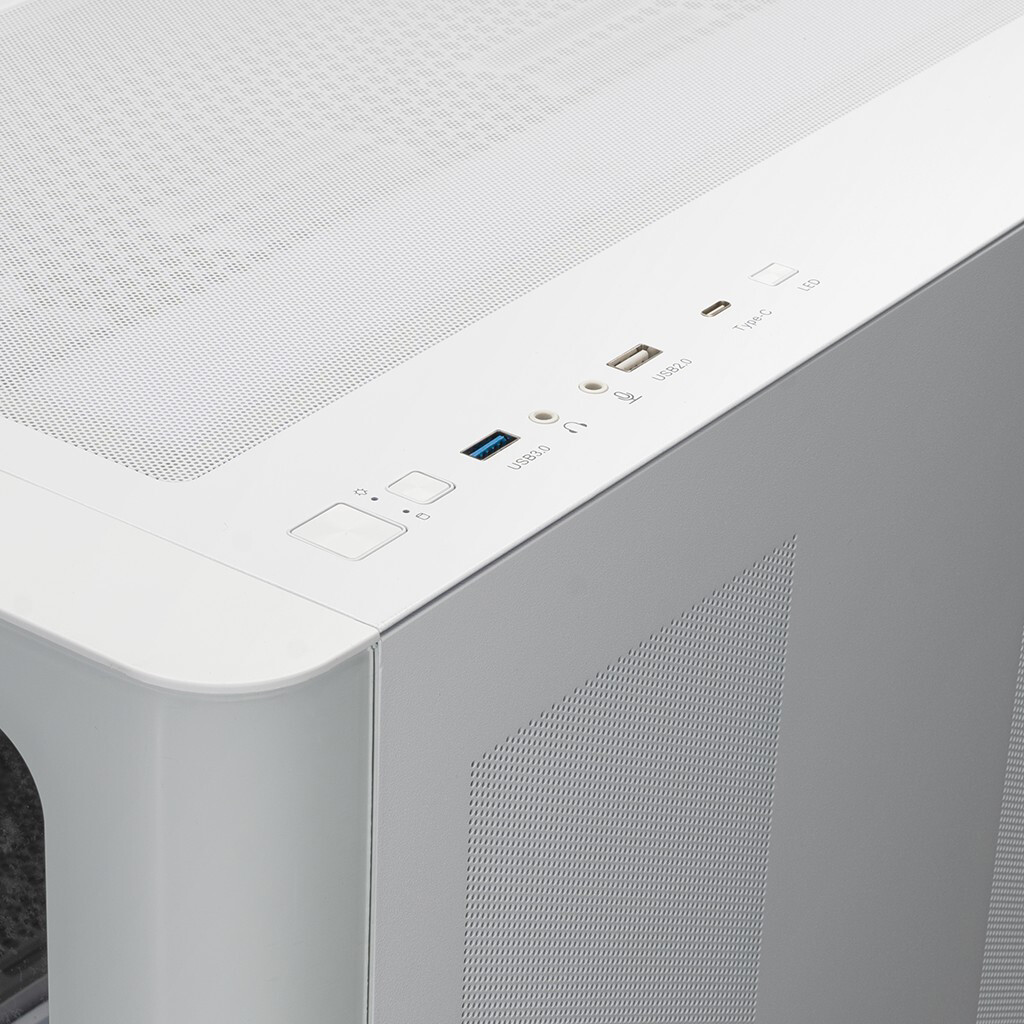 Корпус XASTRA QR500M 3ARGB-C10-UC White - QR500M-3FM12A-C10-UC-WH - фото 9