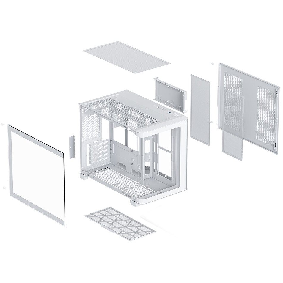 Корпус XASTRA QR500M 3ARGB-C10-UC White - QR500M-3FM12A-C10-UC-WH - фото 13