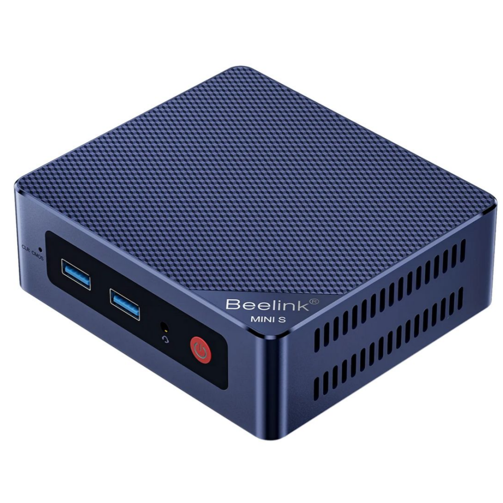 Мини ПК Beelink Mini S12 Navy Blue (N95/16G/512G/NoOS) - MINIS12/N95/16G/512G/NoOS - фото 2