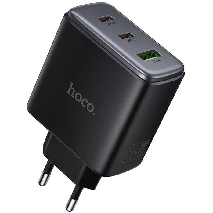 Сетевое зарядное устройство HOCO C160A Black - 6942007672009