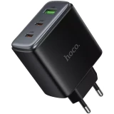 Сетевое зарядное устройство HOCO C160A Black (6942007672009)