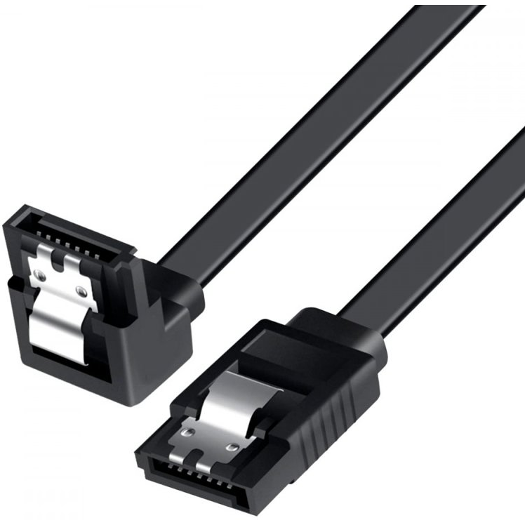 Кабель SATA - SATA, 0.5м, GoPower 00-00035631