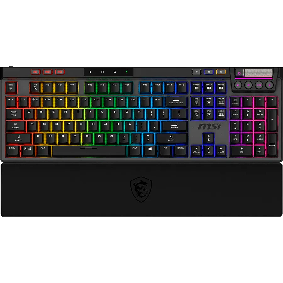 Клавиатура MSI STRIKE PRO WIRELESS Black - S11-43RU210-CLA