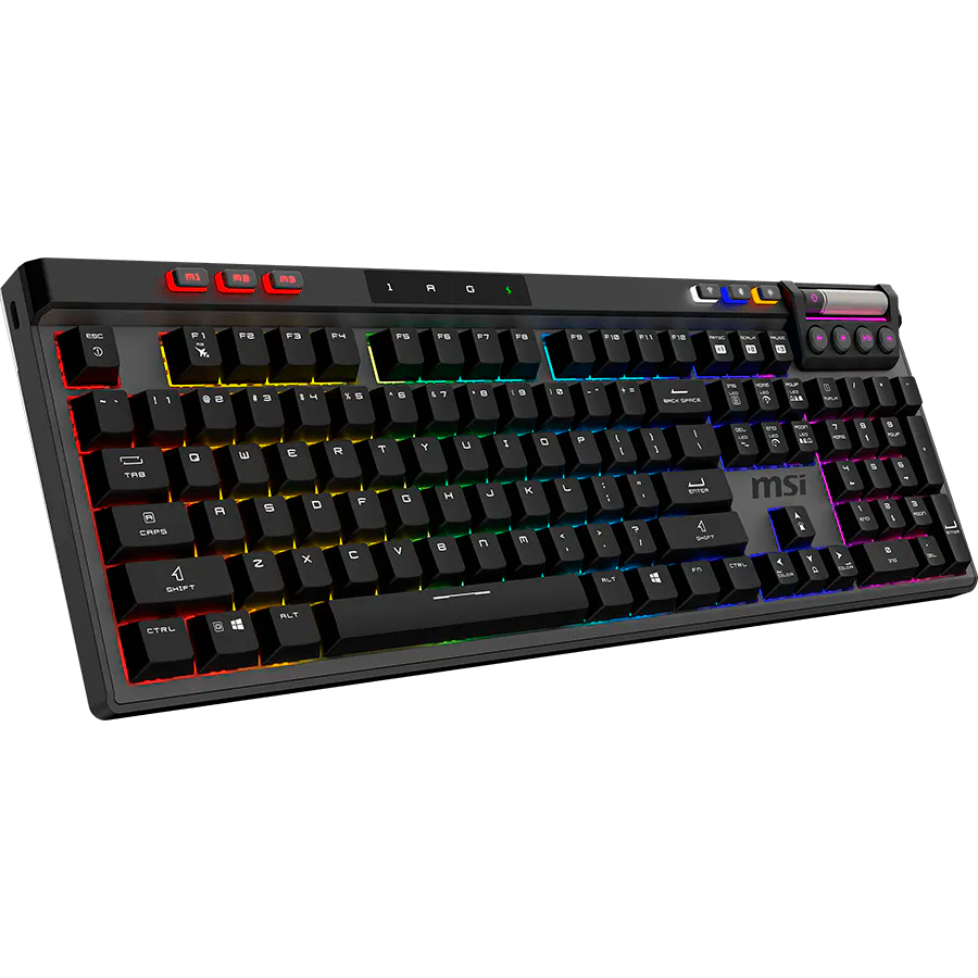 Клавиатура MSI STRIKE PRO WIRELESS Black - S11-43RU210-CLA - фото 3