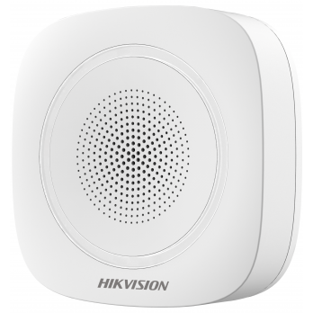 Сирена Hikvision DS-PS1-I-WE (RED INDICATOR)