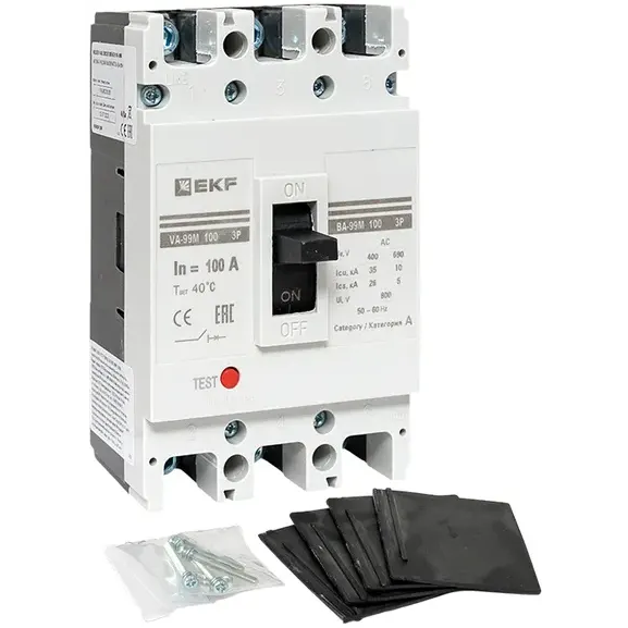 Автоматический выключатель EKF mccb99-100-100m - фото 7