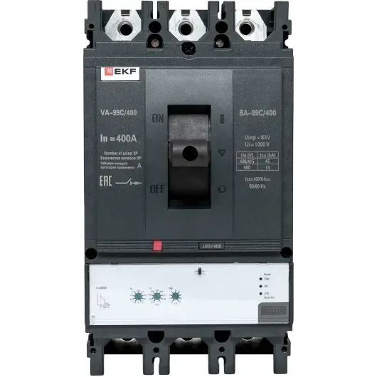 Автоматический выключатель EKF mccb99C-400-400