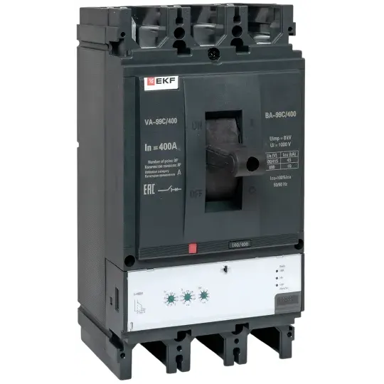 Автоматический выключатель EKF mccb99C-400-400 - фото 2