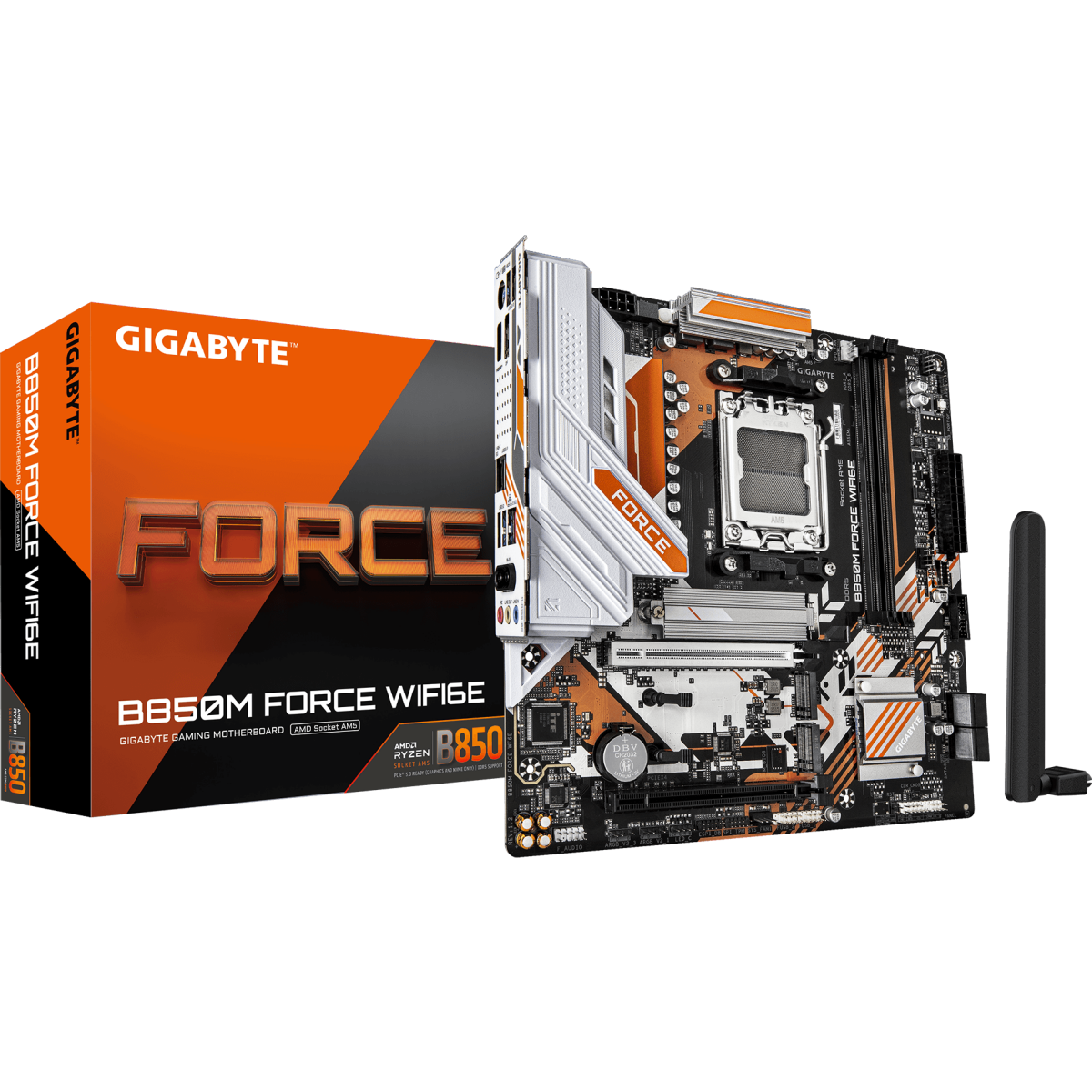 Материнская плата Gigabyte B850M FORCE WIFI6E (rev. 1.2) - фото 4