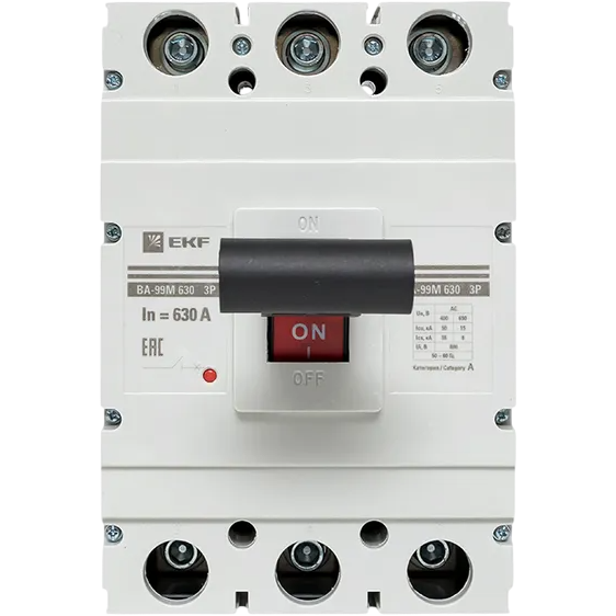 Автоматический выключатель EKF mccb99-630-630m - фото 2