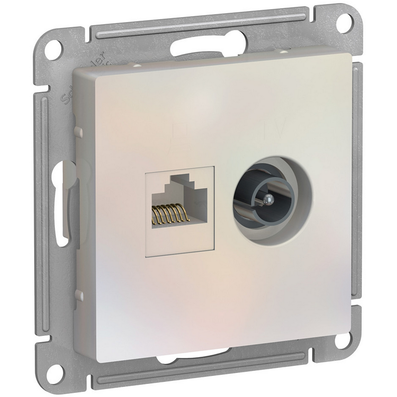 Розетка RJ-45/TV Schneider Electric ATN000489